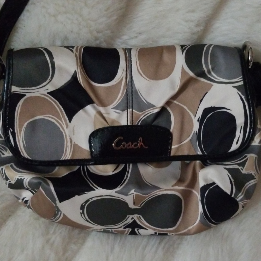 Coach multi color purse like new